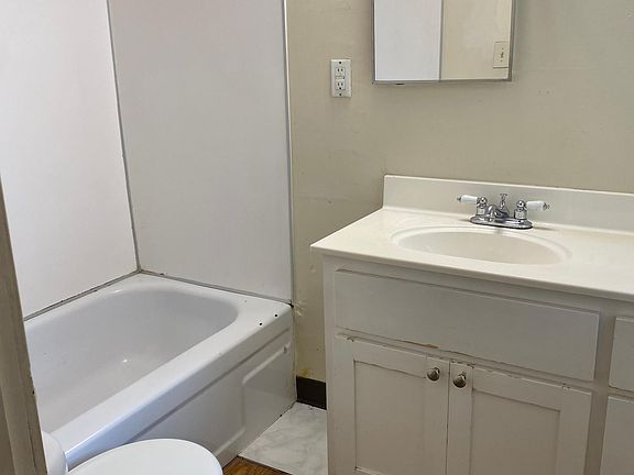 bathroom off laundry room