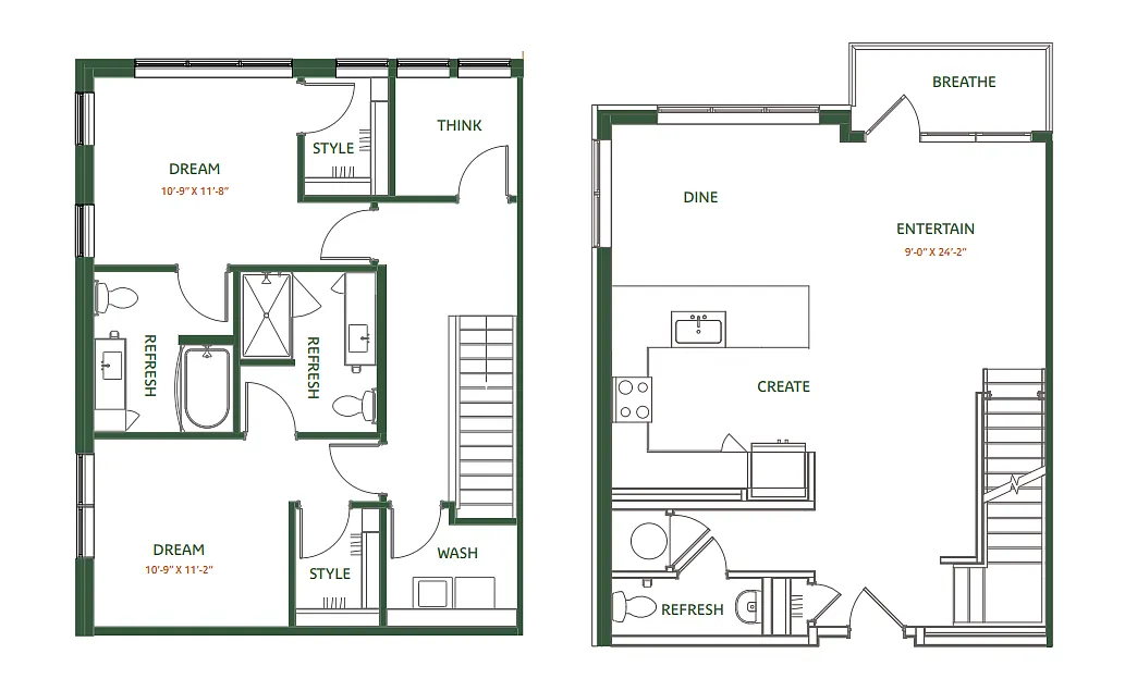 Floor plan B1