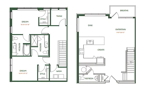 Floor plan B1