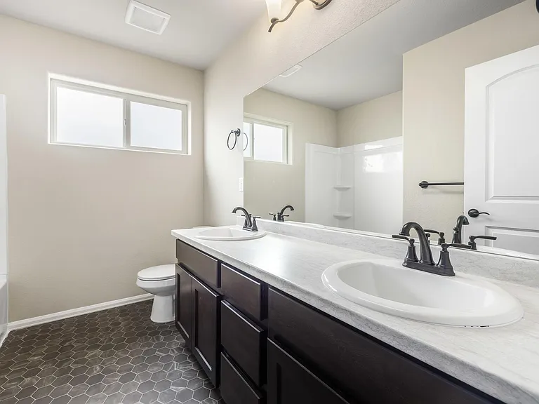 Upstairs shared bathroom