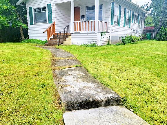 Front yard and front steps