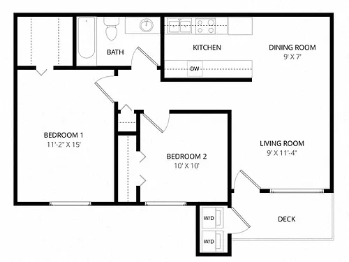 Floor plan 2X1