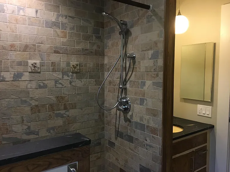 Bathroom for the guest suite