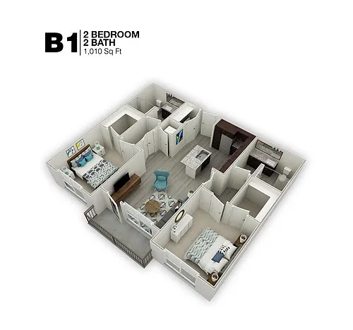 Floor plan B1