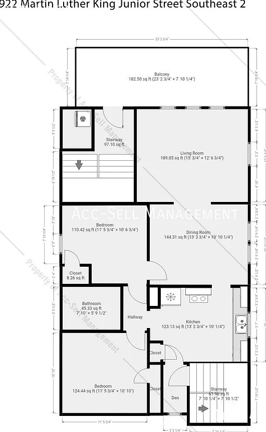 Upper 2BR/1BA Apartment at 922 Martin Luther King Jr. SE #2, Grand Rapids, MI 49507 — Photo 2