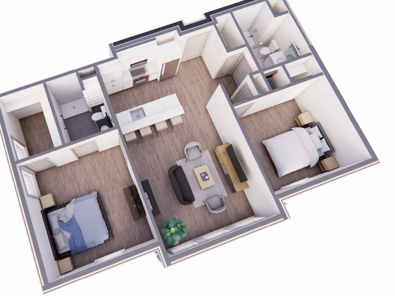 2 bed, 1100 sqft, $3,500 — Photo 3