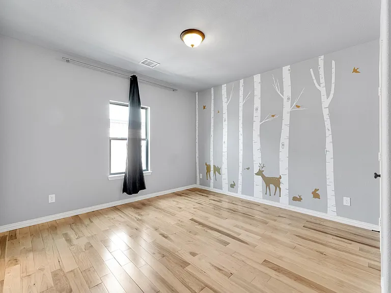 upgraded premium walnut hardwood floor