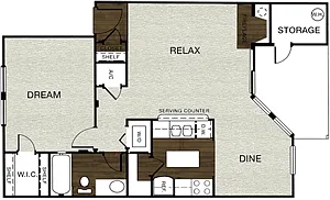 Floor plan EU1x1
