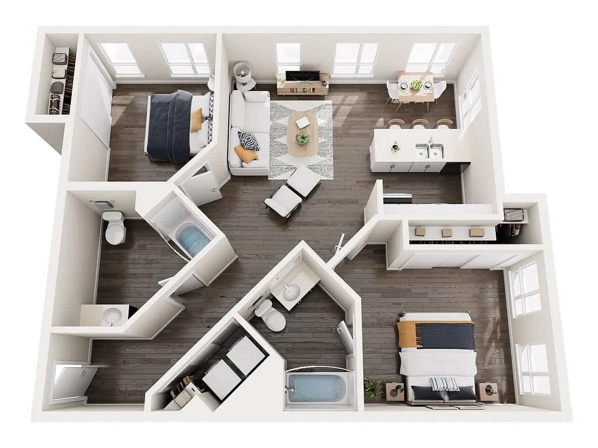 Floor plan B6