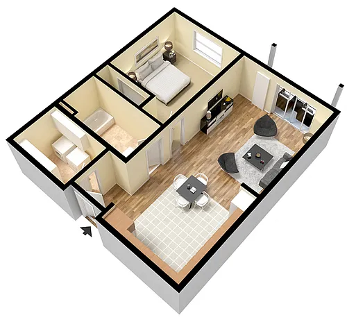 Floor plan Sunrise