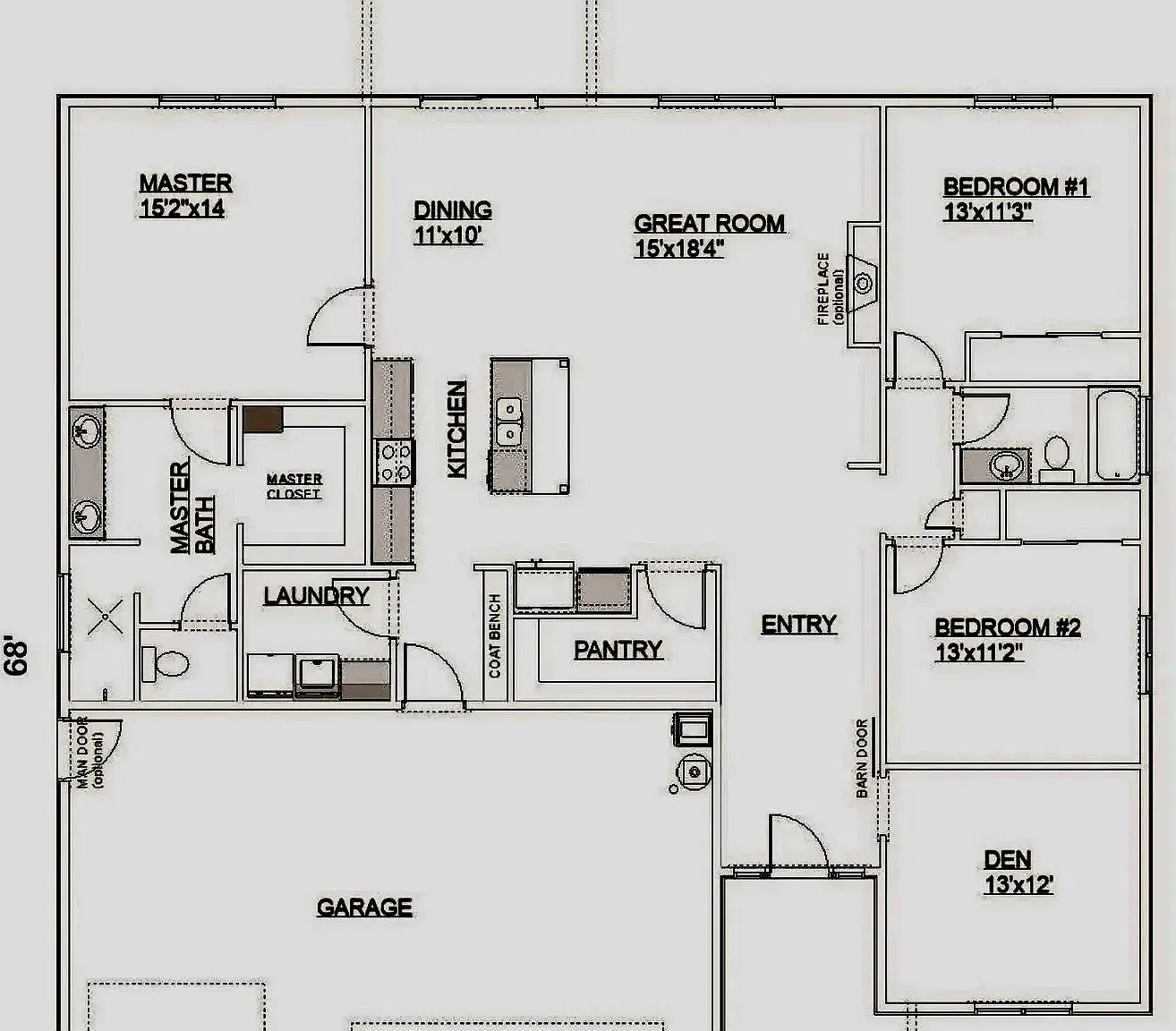 3 bed, 2048 sqft, $3,200 — Photo 3