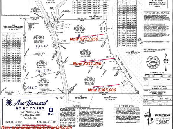 0 County Road 432 Lot 6-L6, Woodland, AL 36280