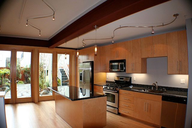 Kitchen & Living Room