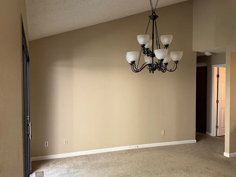 Dining Area with Vaulted Ceilings