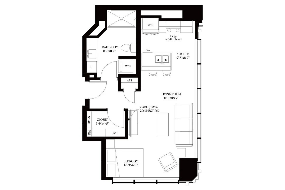Floor plan The Anjelica