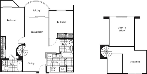 Floor plan 2A Loft