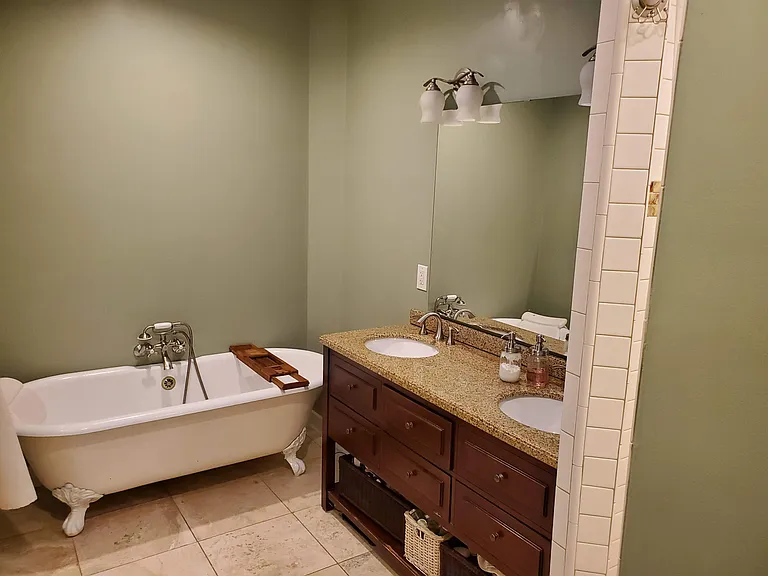 Master bathroom