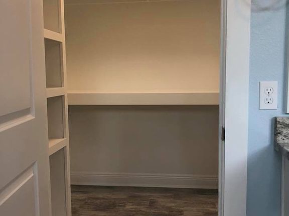 master bathroom into closet