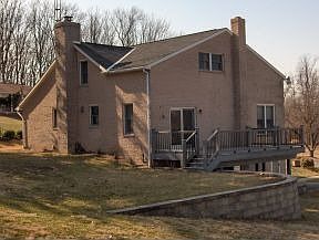 rear of house