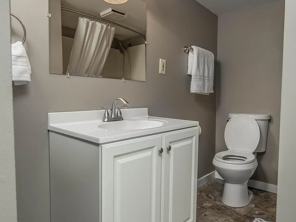New Vanity and Brushed Nickel Fixtures