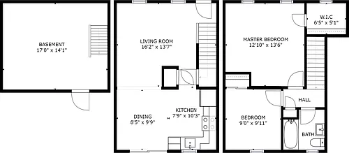 Floor plan 2 Bedroom