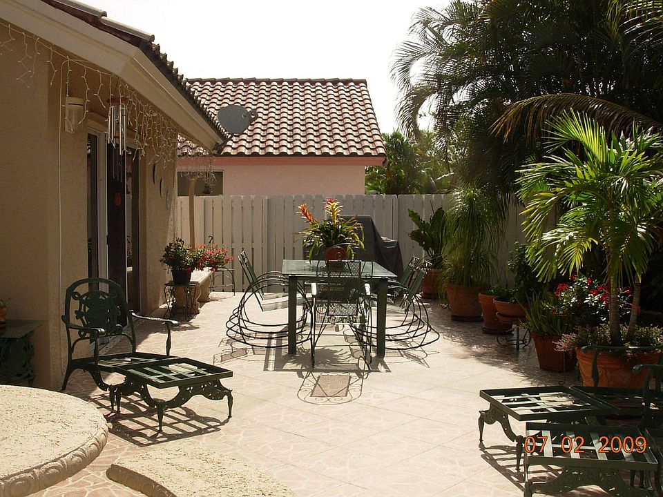 Partial view of the Slab in the back yard