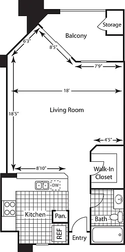 Floor plan Ricasol