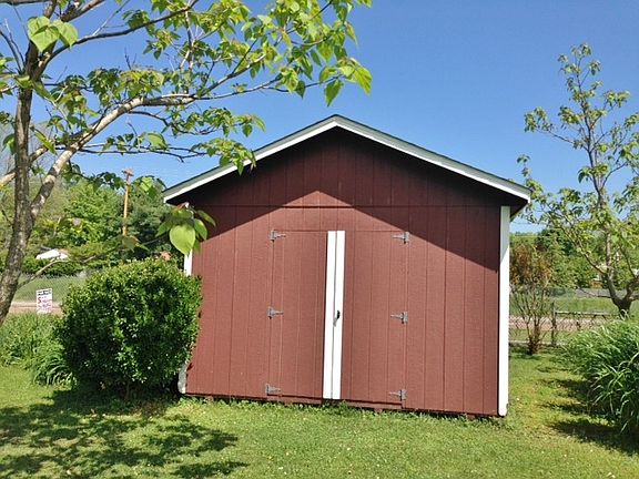 1 of 2 storage buildings