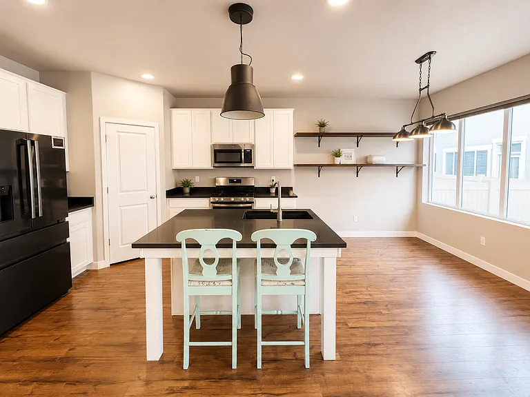 Living into Kitchen