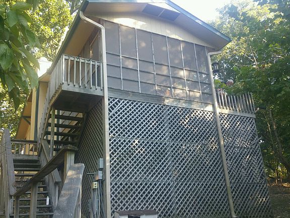 Screen Porch Facing Water
