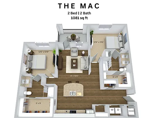 Floor plan The Mac
