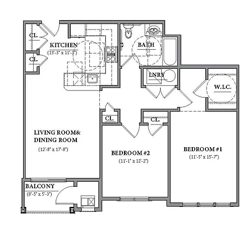 Floor plan Santa Ana