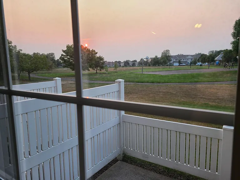 View from dining room