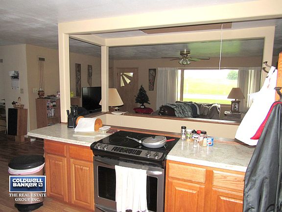 Open concept kitchen