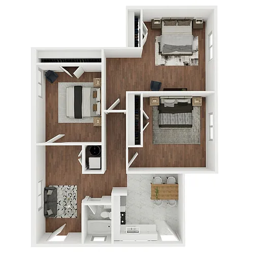 Floor plan D1