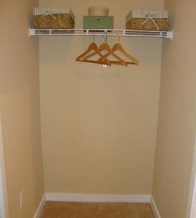 Ample Closet Space