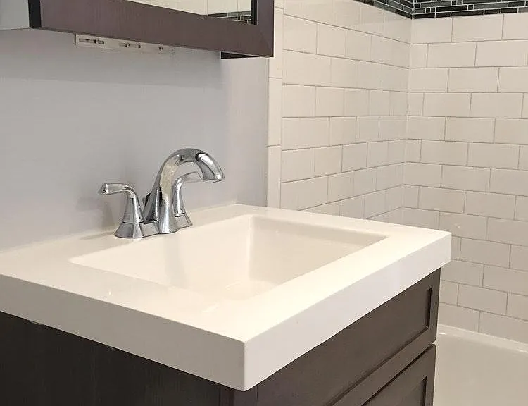 high end bath finishes