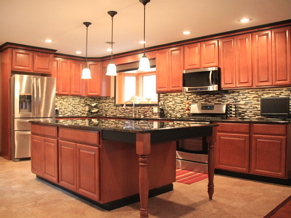 HUGE, custom kitchen!