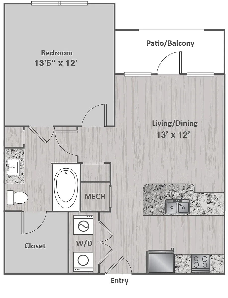 Floor plan A1