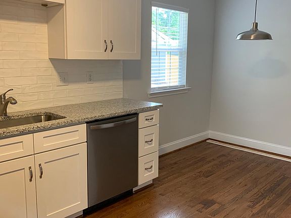 Kitchen leading to breakfast/dining area