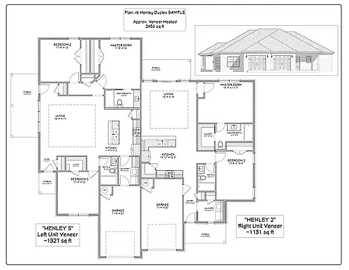 Floor plan Henley 2