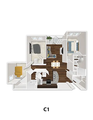 Floor plan C1