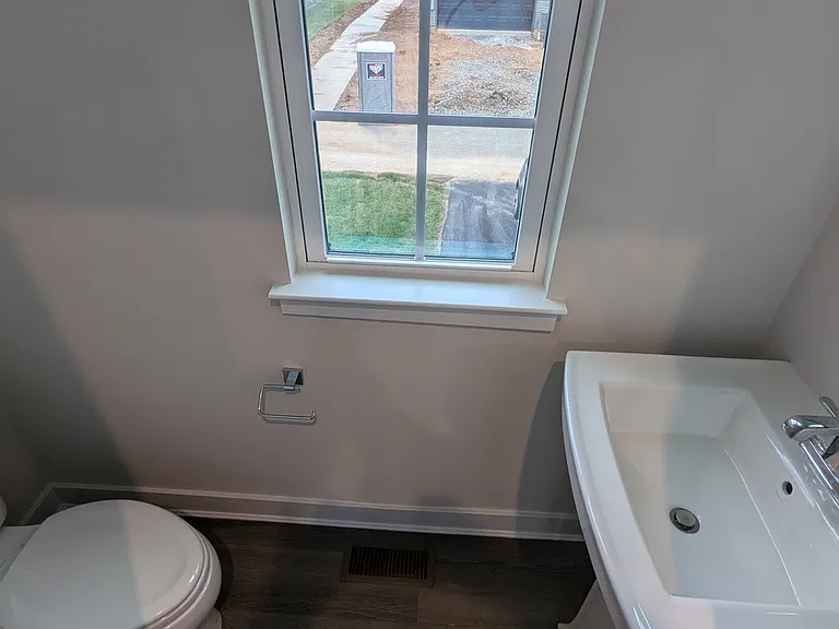 powder room on main level