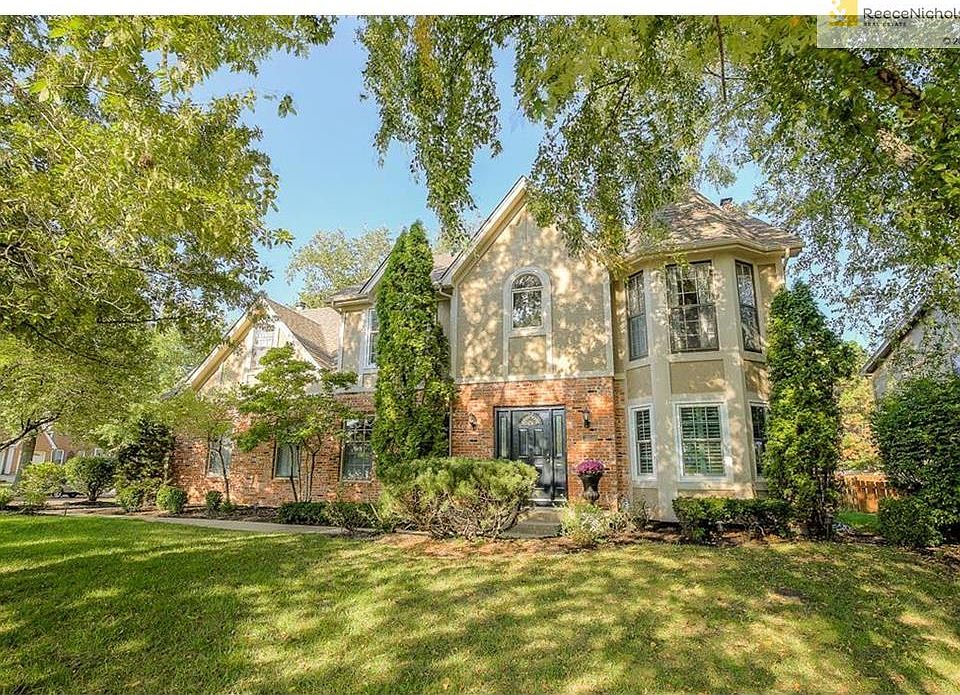 Classic Elegance in this 2 sty 4 Bdrm, corner lot side car garage. All the charm of a home off Ward Parkway but in JOCO with coveted Blue Valley Schools. Heartland Elementary, Harmomy Middle, BVNW High School.