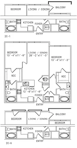 Floor plan 2-B1