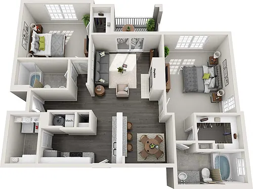 Floor plan The Cedar
