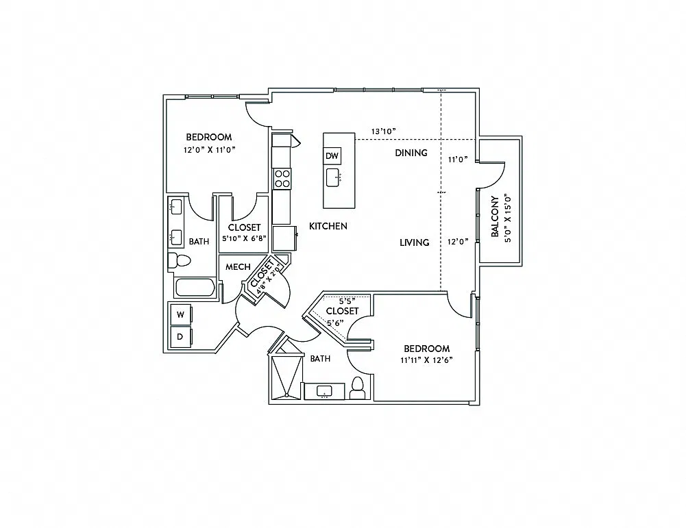 Floor plan B4