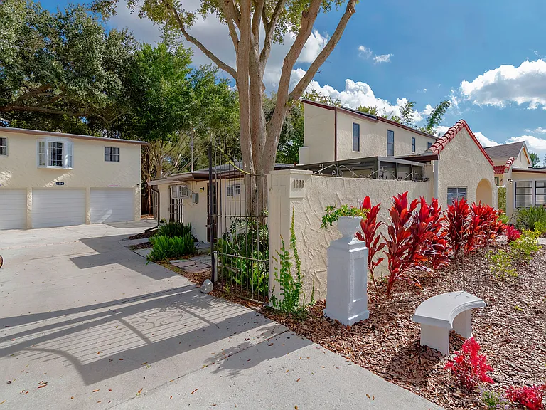 Gated Driveway - Shared with Tenants of Units A, B, & C