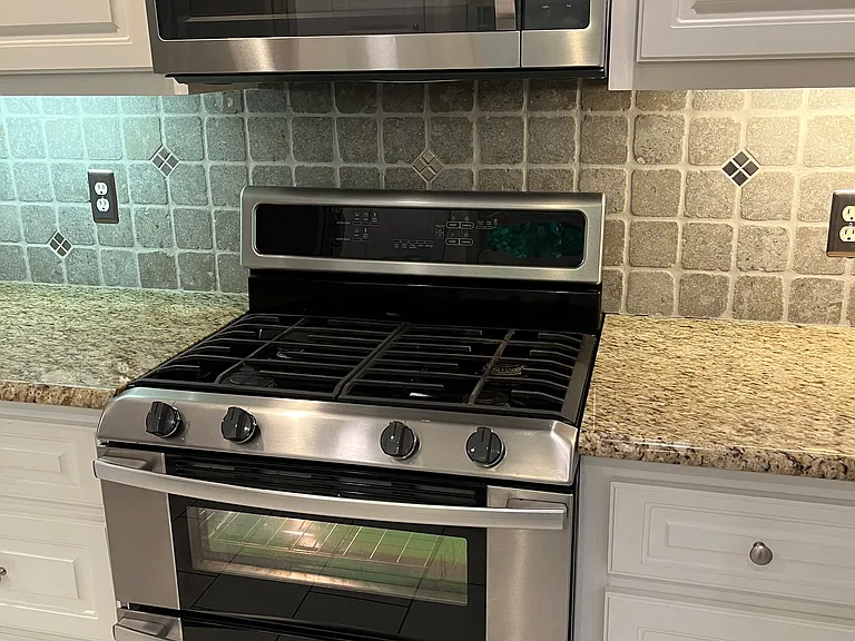 SS Double Oven & Microwave