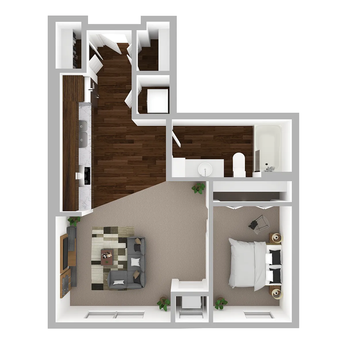 Floor plan ST4 - Alcove